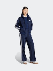 adidas Originals Blue 3-Stripes T-Shirt - Image 3 of 6