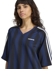 modra - Prevelika majica s kratkimi rokavi adidas Originals - Slika 4 iz 6