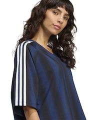 modra - Prevelika majica s kratkimi rokavi adidas Originals - Slika 5 iz 6