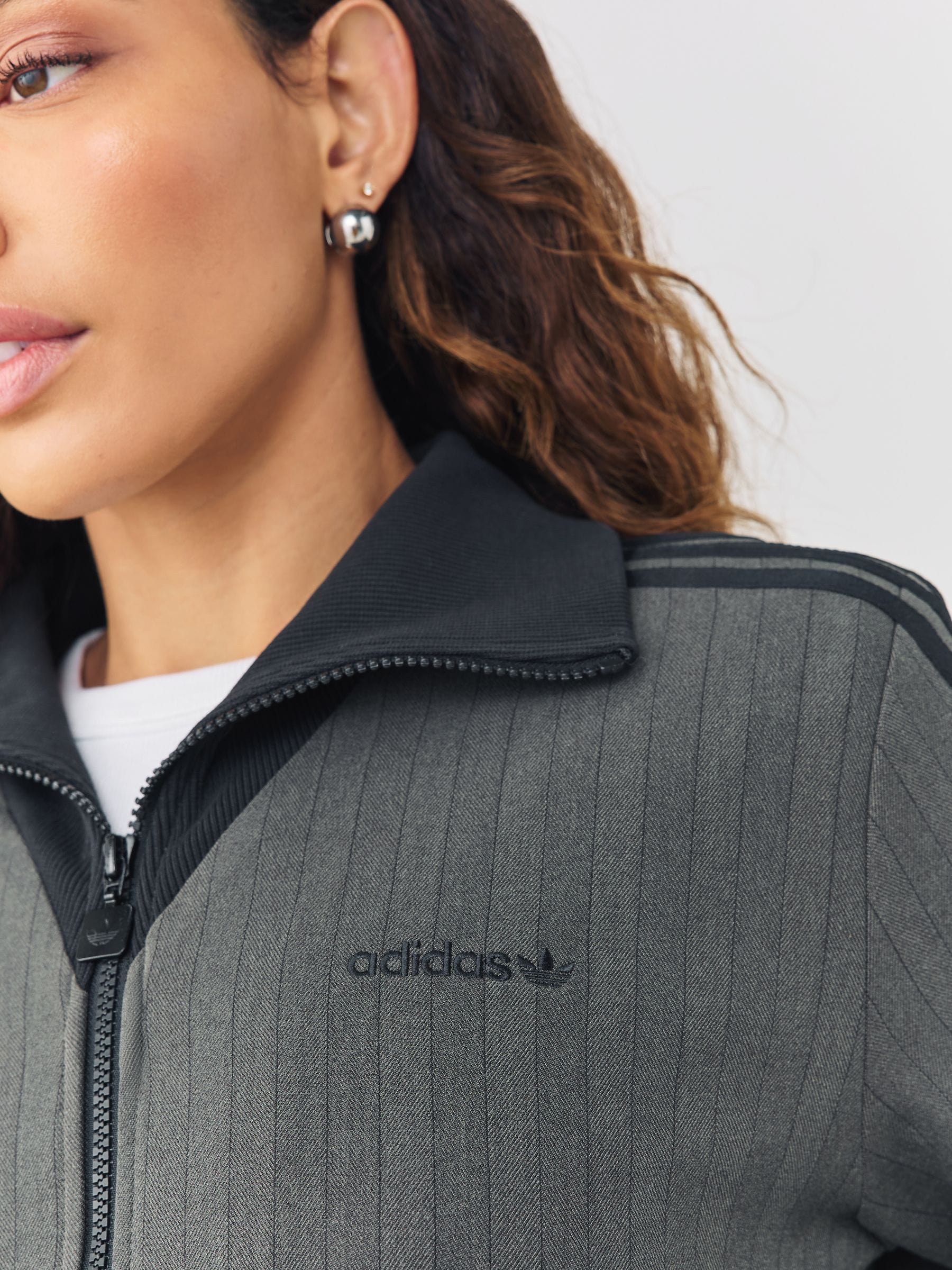 Buy adidas Originals Grey Tailored Jacket from Next USA