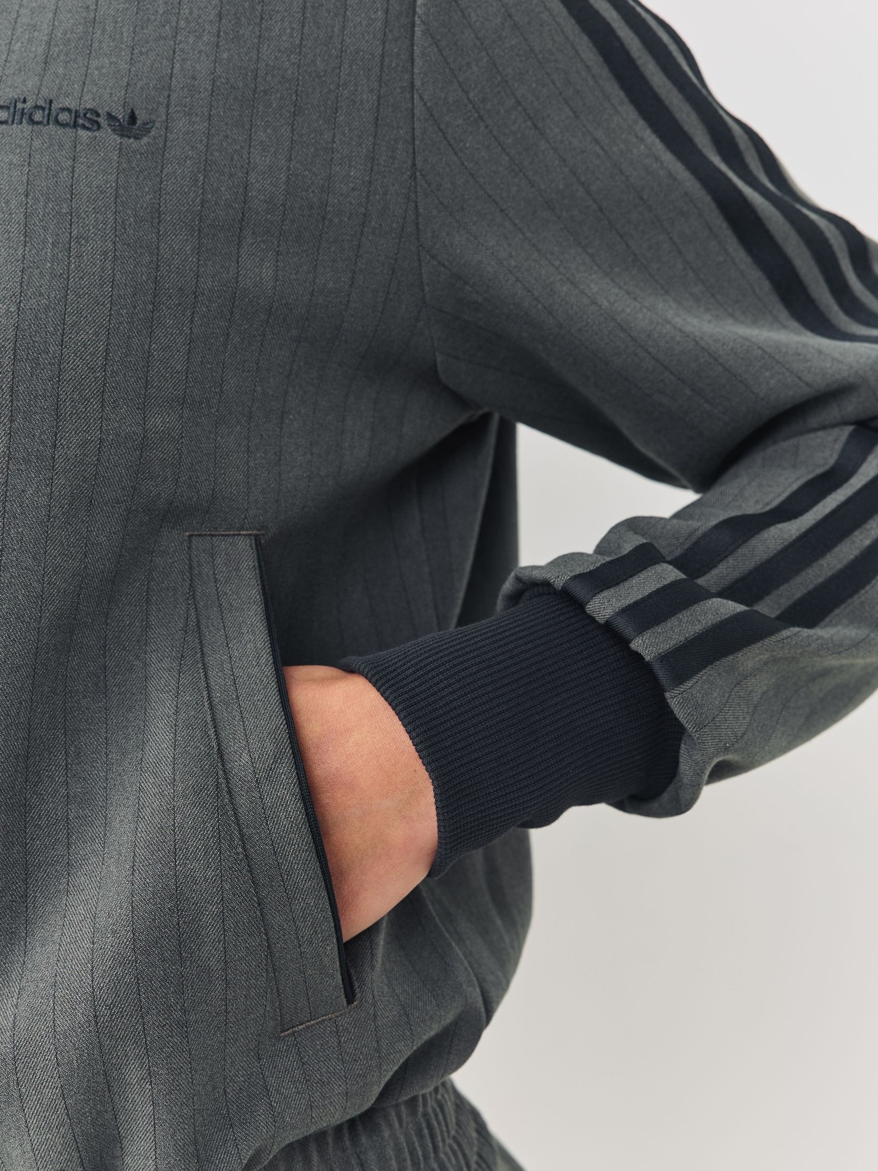 Buy adidas Originals Grey Tailored Jacket from Next USA