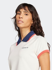 Bela - Kratka polo majica Adidas Original - Slika 4 iz 6