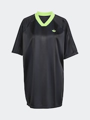 adidas Originals Black Jacquard Dress - Image 6 of 6