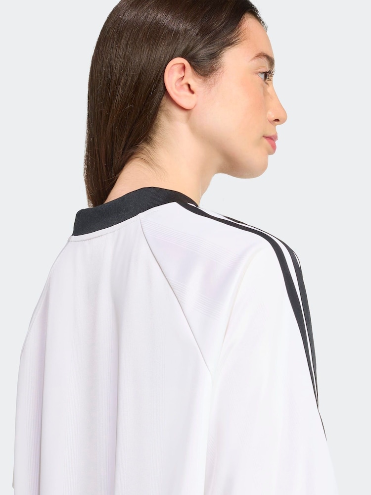Buy adidas Originals White Jacquard Dress from Next USA Buy adidas Originals White Jacquard Dress from Next USA