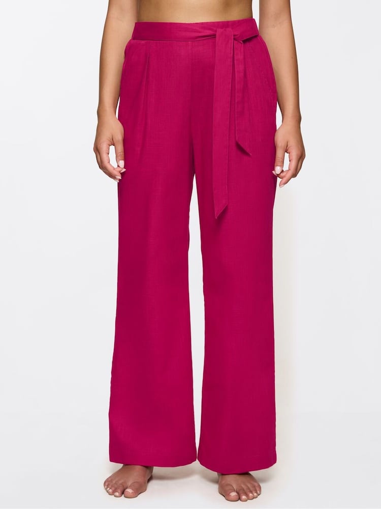 Rosa - Triumph Summer Wear 100% Cotton Trousers - Imagen 2 de 5