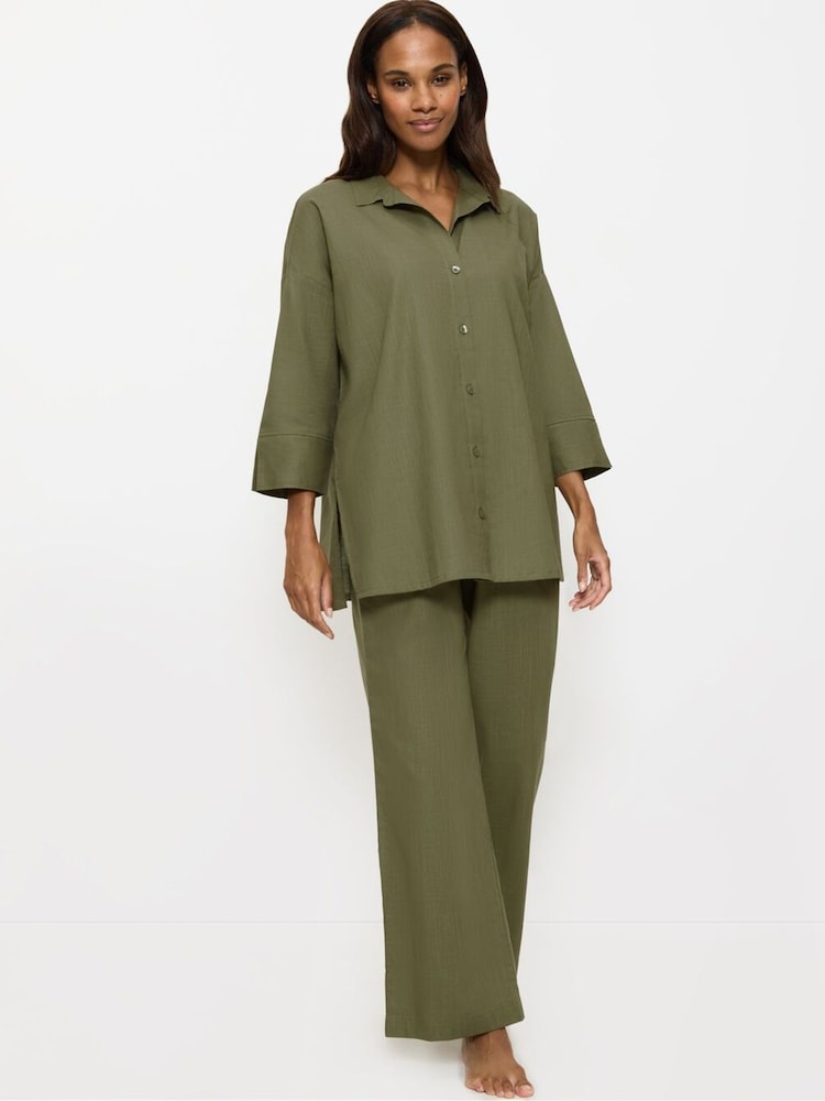 Triumph Summer Wear 100% Cotton Trousers - Image 2 of 5 Triumph Summer Wear 100% Cotton Trousers - Image 2 of 5