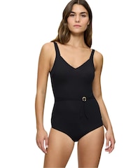 Triumph Summer Twist Wattierter Badeanzug, Schwarz - Bild 1 von 5