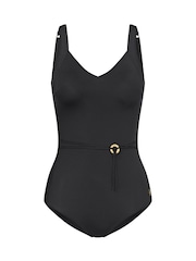 Triumph Summer Twist Wattierter Badeanzug, Schwarz - Bild 5 von 5