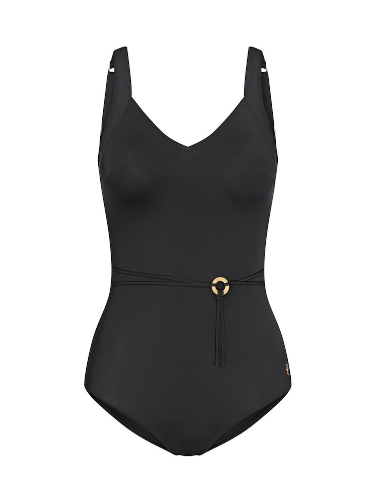 Triumph Summer Twist Wattierter Badeanzug, Schwarz - Bild 5 von 5