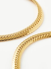 Missoma Gold Tone Camail Chain Necklace - Image 3 of 9