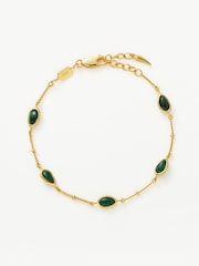 Missoma Green Malachite Stone Bracelet - Image 1 of 10