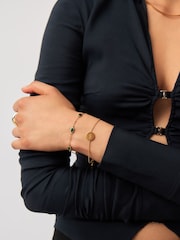 Missoma Green Malachite Stone Bracelet - Image 8 of 10
