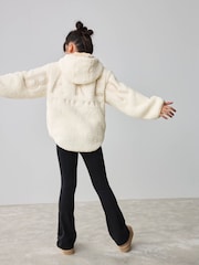 Baker by Ted Baker Zip Through Hooded Fleece Jacket - Image 3 of 13