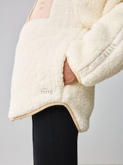 Baker by Ted Baker Zip Through Hooded Fleece Jacket - Image 4 of 13