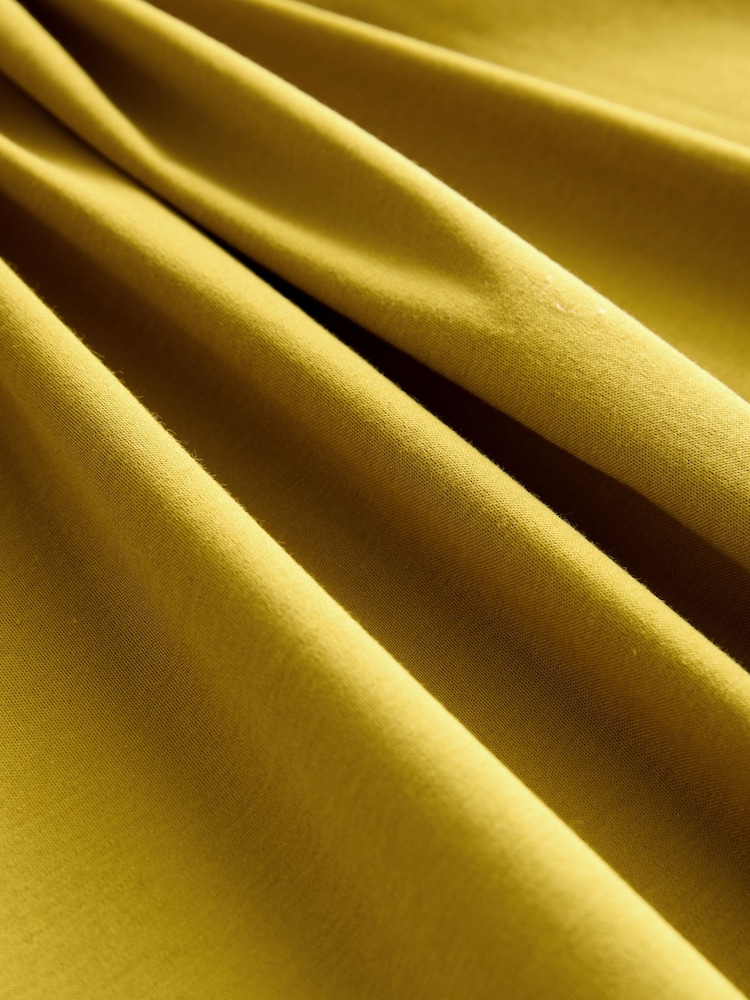 Verde oliva - Vestido midi torcido com camiseta de manga curta - Imagem 7 de 7