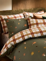 2 Pack Autumn Pumpkin Reversible Duvet Covers and Pillowcases Set - Image 4 of 8