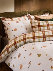 2 Pack Autumn Pumpkin Reversible Duvet Covers and Pillowcases Set - Image 5 of 8