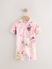 Pink Floral Sunsafe Swimsuit (3mths-10yrs) - Image 5 of 8