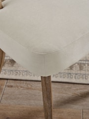 Set of 2 Natural Remi Light Wood Leg Dining Chairs - Image 8 of 9