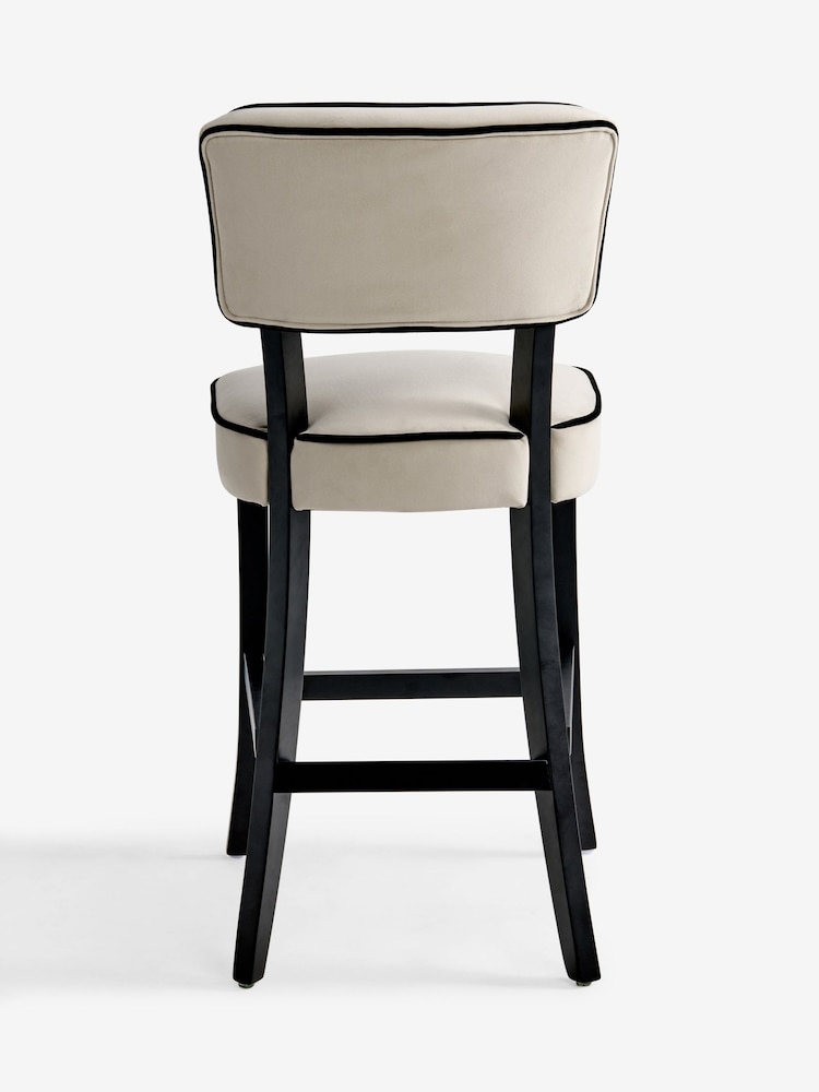 Natural Remi Fixed Height Bar Stool - Image 7 of 7