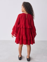 Baker by Ted Baker Tiered Chiffon Dress - Image 3 of 11