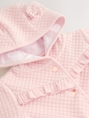 Baker by Ted Baker Lurex Quilted Hooded Jacket - Image 4 of 8