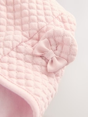 Baker by Ted Baker Lurex Quilted Hooded Jacket - Image 6 of 8