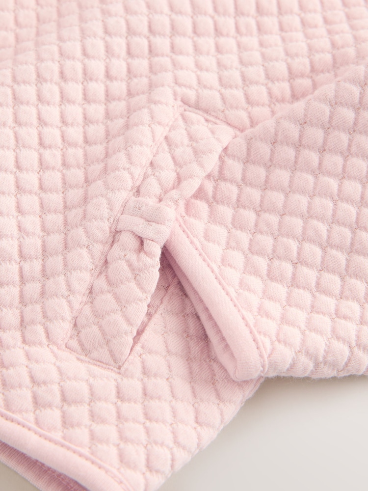 Baker by Ted Baker Lurex Quilted Hooded Jacket - Image 8 of 8