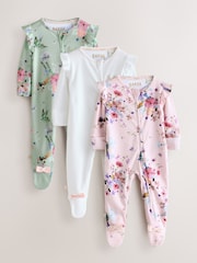 Baker by Ted Baker Sleepsuits 3 Pack - Image 1 of 11