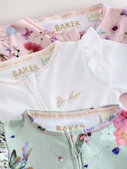 Baker by Ted Baker Sleepsuits 3 Pack - Image 6 of 11