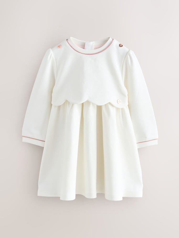 Baker by Ted Baker Scallop Ponte Dress - Image 1 of 6