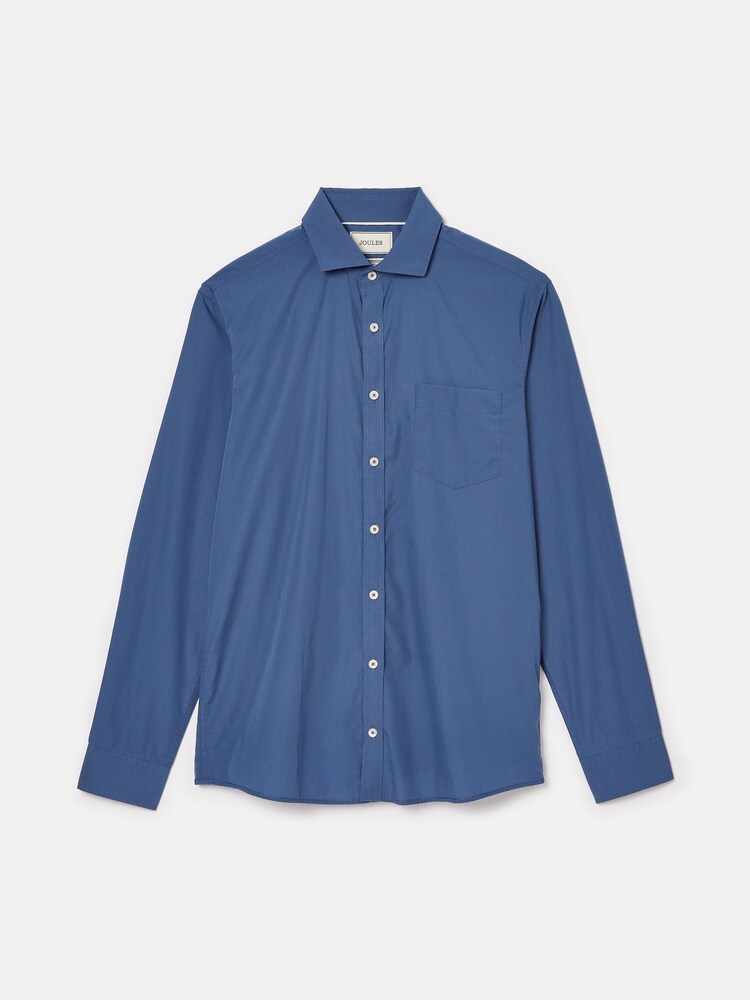 Joules 2 Pack Blue/ Pink Check Lightweight Cotton Shirts Classic Fit - Image 10 of 11
