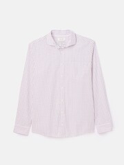 Joules 2 Pack Blue/ Pink Check Lightweight Cotton Shirts Classic Fit - Image 11 of 11