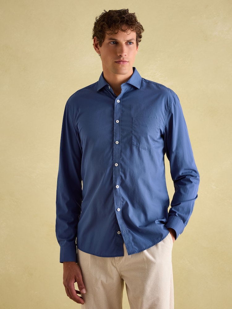 Joules 2 Pack Blue/ Pink Check Lightweight Cotton Shirts Classic Fit - Image 2 of 11