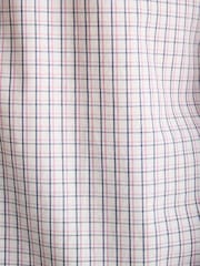 Joules 2 Pack Blue/ Pink Check Lightweight Cotton Shirts Classic Fit - Image 6 of 11