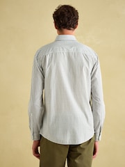 Joules 2 Pack Blue/Green Check Lightweight Cotton Shirts Classic Fit - Image 4 of 9