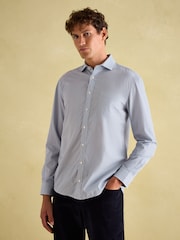 Joules 2 Pack Blue/Pink Stripe Lightweight Cotton Shirts Classic Fit - Image 2 of 9
