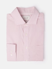 Joules 2 Pack Blue/Pink Stripe Lightweight Cotton Shirts Classic Fit - Image 9 of 9