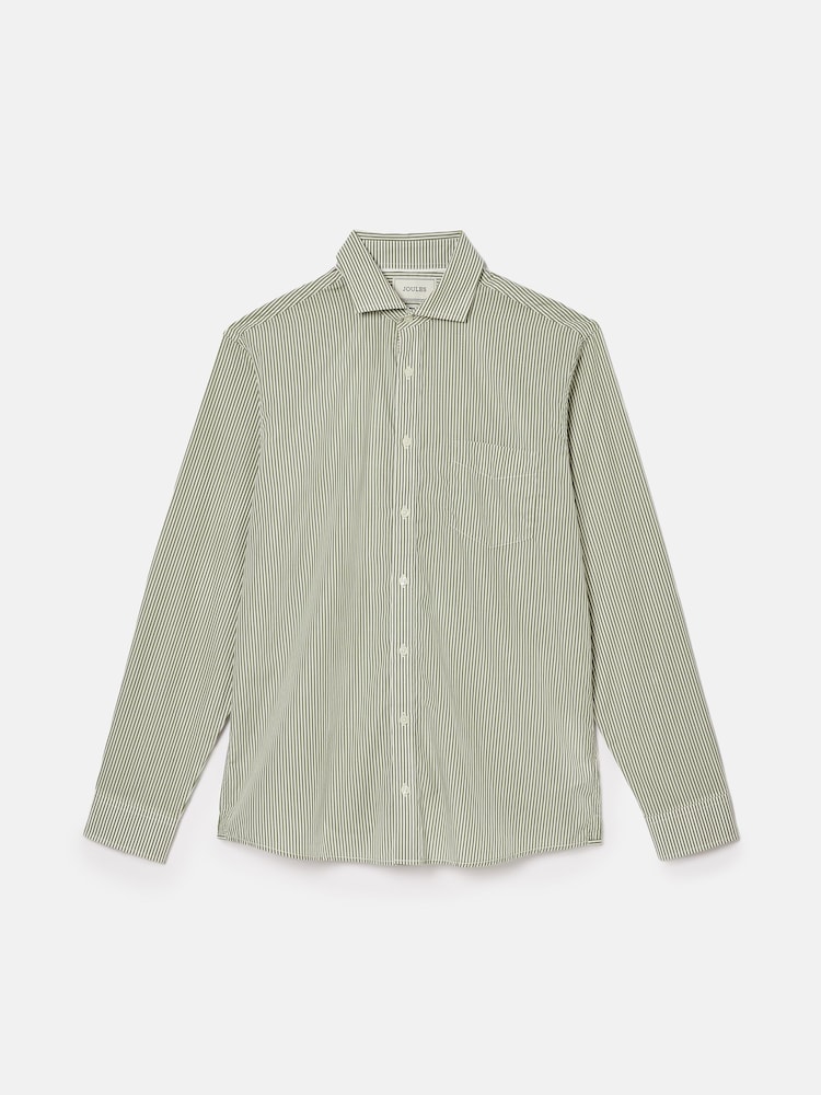 Joules 3 Pack Green/Blue Lightweight Cotton Shirts Classic Fit - Image 19 of 20