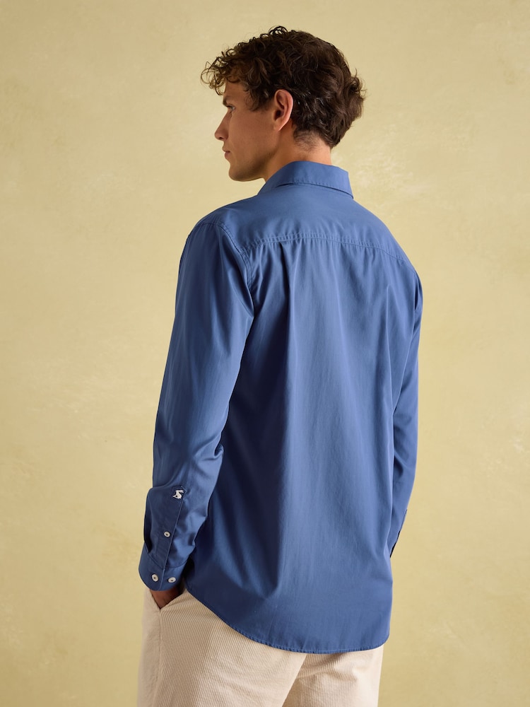 Joules 3 Pack Green/Blue Lightweight Cotton Shirts Classic Fit - Image 5 of 20