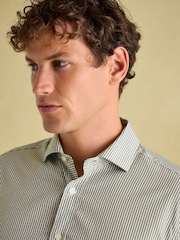 Joules 3 Pack Green/Blue Lightweight Cotton Shirts Classic Fit - Image 9 of 20