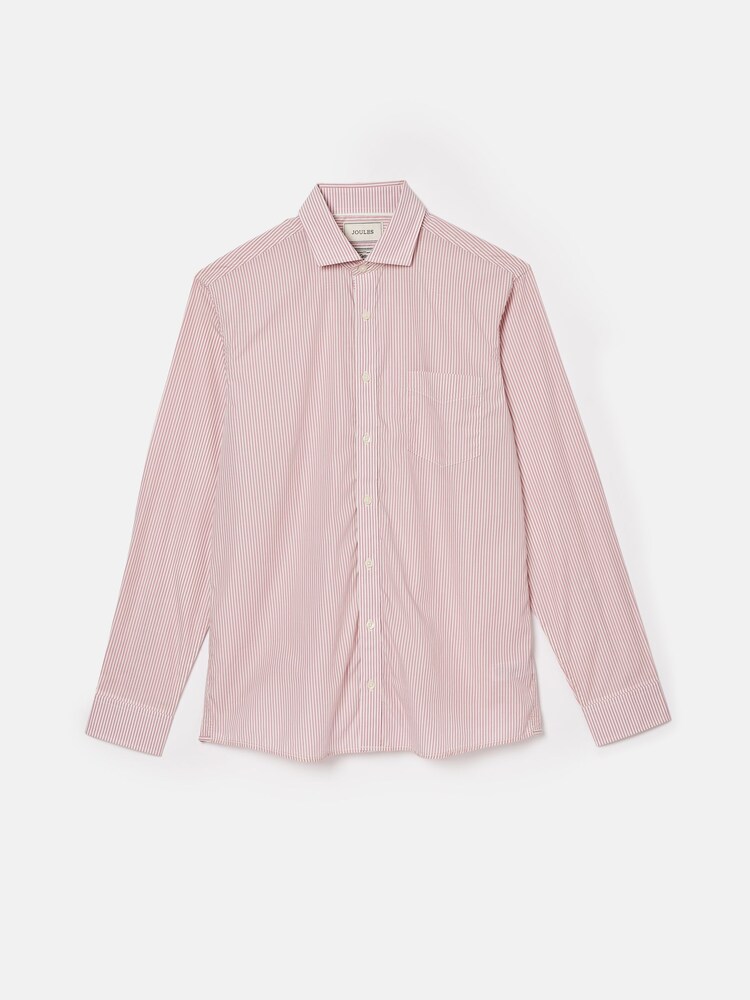 Joules 3 Pack Green Stripe/ Blue Stripe/ Pink Stripe Lightweight Cotton Shirts Classic Fit - Image 18 of 19