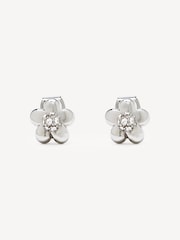 Marc Jacobs Silver Tone Daisy Micro Earrings - Image 1 of 3