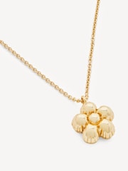 Marc Jacobs Gold Tone Daisy Balloon Necklace - Image 3 of 6