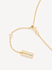 Marc Jacobs Gold Tone Daisy Balloon Necklace - Image 4 of 6