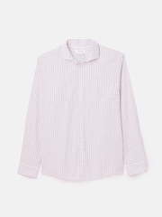 Joules 3 Pack Blue / Pink/ Green Check Lightweight Cotton Shirts Classic Fit - Image 11 of 12