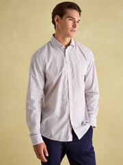 Joules 3 Pack Blue / Pink/ Green Check Lightweight Cotton Shirts Classic Fit - Image 3 of 12