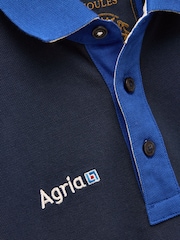 Official Blenhiem Navy European Championship Kids' Pique Polo Shirt - Image 4 of 6