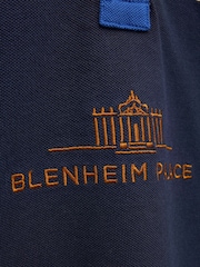 Official Blenhiem Navy European Championship Kids' Pique Polo Shirt - Image 5 of 6