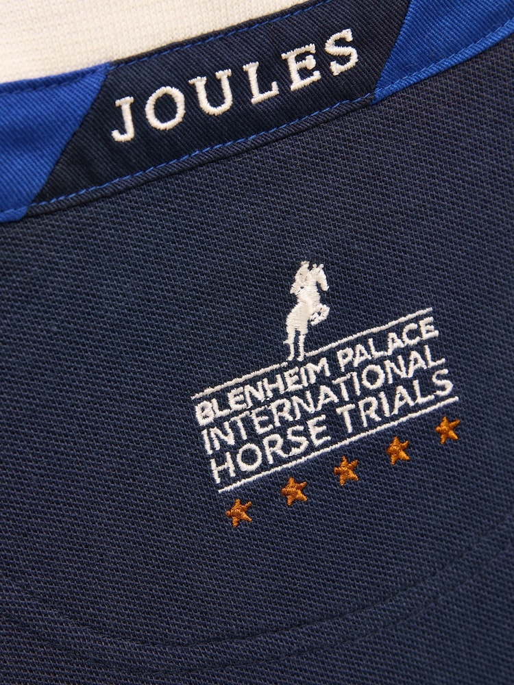 Official Blenhiem Navy European Championship Kids' Pique Polo Shirt - Image 6 of 6